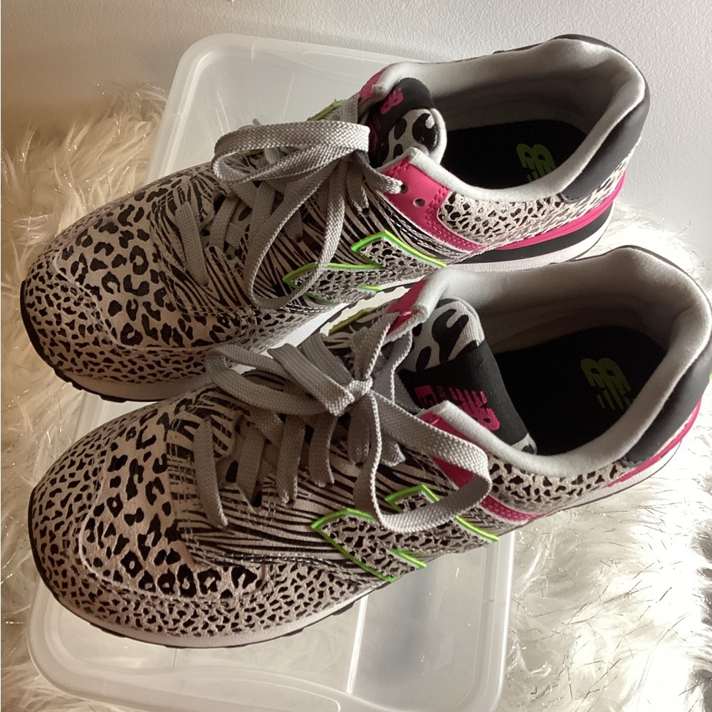 New Balance Women's Sneakers - Gray, Pink, Green